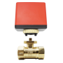Electronic 3 Way Motorized Control Ball Valve Heating or Cooling Water Control Valve