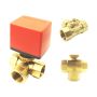 OEM Material Motorized Ball Valve Brass Valve for HVAC System