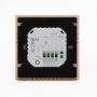 Brushed Back Panel Smart Heating Thermostat with Knob