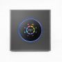 Brushed Back Panel Smart Heating Thermostat with Knob