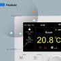 Modbus and Wifi Room Thermostat Smart Thermostat Tuya App Control Group Control 