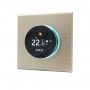 HTW-WF17 Termostato Wi-Fi para calefacción de habitaciones con pantalla de visualización del tiempo y la humedad