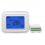 24V T6865 Series LCD Display Fan Coil Termostato Soporte 0-10V Control de Válvula de Modulación