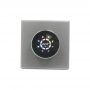 Metallic Sliver/Black/Champagne Rotary Screen Heating Smart Thermostat HTW-WF17