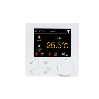 Fan coil thermostat