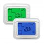 Termostato digital HVAC T6861 Serie Halo Interruptor de temperatura ambiente con retroiluminación azul/verde