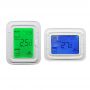 T6861 Series Two Cool Stage Large LCD Screen Blue Green Backlight Digital Fan Coil Thermostat 
