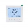 Wired Wall Mounted Type LCD Touch Screen Fan Coil Unit Control Room Thermostat with 3 Fan Speed
