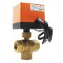 12/24/110/120 VAC 2/3 Way Htw-Eg Series Ball Valve DN15-DN32 for HVAC System