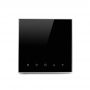 Negative LCD Screen Display Dual Sensor Electric Floor Heating Thermostat for Heating Film Temperature Control