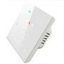 Tuya APP Control Termostato para Sistema Fcu Central Htw-Wf03-FC LED Controlador de Temperatura Ambiente
