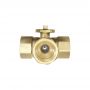 Actuador tipo SPDT/SPST 3 vías DN40 Rosca BSP/NPT Personalización opcional Válvula de bola motorizada