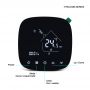 Smart Programmable Water Heating Thermostat Optional Wifi Function Home Heating System