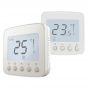 Pantalla LCD con interfaz de usuario sencilla Termostato ambiental electrónico manual de 3 velocidades de ventilador