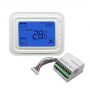 3 Speed Fan Coil 0 10v Control T6865 Room Thermostat 24V for Air Conditioners