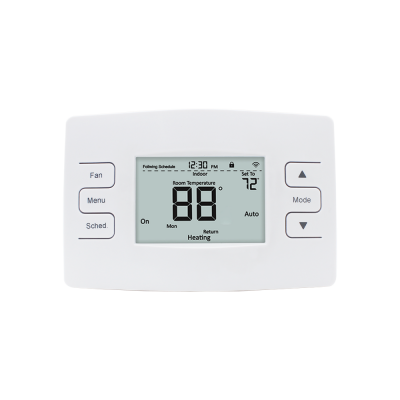 IP30 Heat Punp Thermostat Heating or Cooling Multi Stage