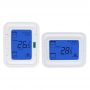 Non-programmable Digital Horizontal/Vertical LCD Display 2/4 Pipes Fan Coil Room Thermostat