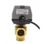 Size DN20 DN25 Check Valve Brass Motorized Three Way for Fan Coil Unit