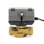 3 Way Brass Motorized Valve Spdt Electric Brass Water Valve