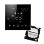Hotowell WF03 Fan Coil Wifi LED Touch Screen Room Control Smart Programmable Thermostat