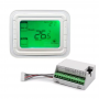 Termostato vertical horizontal FCU de 3 velocidades con válvula de encendido y apagado Hotowell T6861