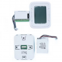 Termostato vertical horizontal FCU de 3 velocidades con válvula de encendido y apagado Hotowell T6861