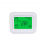 Termostato de pantalla LCD Horizontal de 3 velocidades con Control de válvula moduladora Hotowell T6865 para unidad Fan Coil