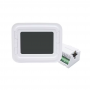 Termostato de pantalla LCD Horizontal de 3 velocidades con Control de válvula moduladora Hotowell T6865 para unidad Fan Coil
