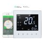 Termostato de ambiente programable semanal Hotowell WF02 FCU VA con pantalla negativa