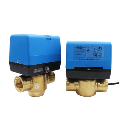 Flexible & Convenient Installation Linear Actuator & Brass Valve Modulating Control Valve