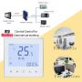 Hotowell WF01 Keycard Remote Setback Modbus 0-10V Modulating Valve Thermostat