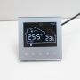 Hotowell FC09 Modbus Termostato Termostato Inteligente Pantalla de Hora Retroiluminación Ajustable