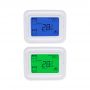Termostato inteligente T6865 Control Termostato de ambiente con válvula modulante Pantalla LCD de doble sensor