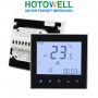WF01 Fan Coil Unit 0-10V Modulating Modbus External Sensor Touch Screen Programmable Thermostat For Room Temperature Control