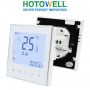 WF01 Fan Coil Unit 0-10V Modulating Modbus External Sensor Touch Screen Programmable Thermostat For Room Temperature Control