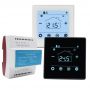 Hotel Noise Free Split Thermostat Touch screen room temperature controller with Key card
